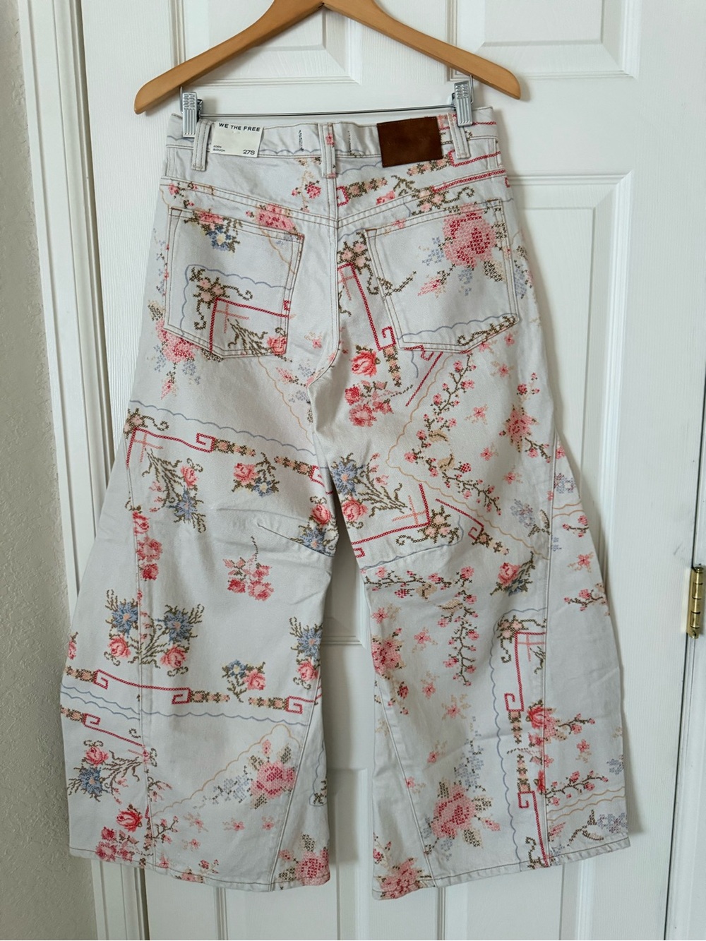 NWT We The Free Eden Slouch Floral Wide-Leg Women’s - Picture 8 of 13